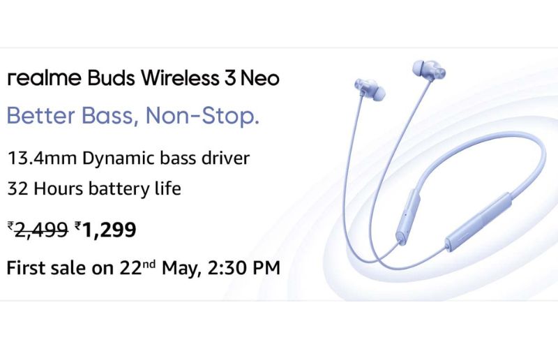 Realme BUds Wireless 3 Neo